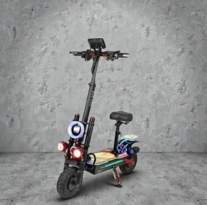 صورة سكوتر الوحش MR10 المطور 60 فولت اثنين دينمو